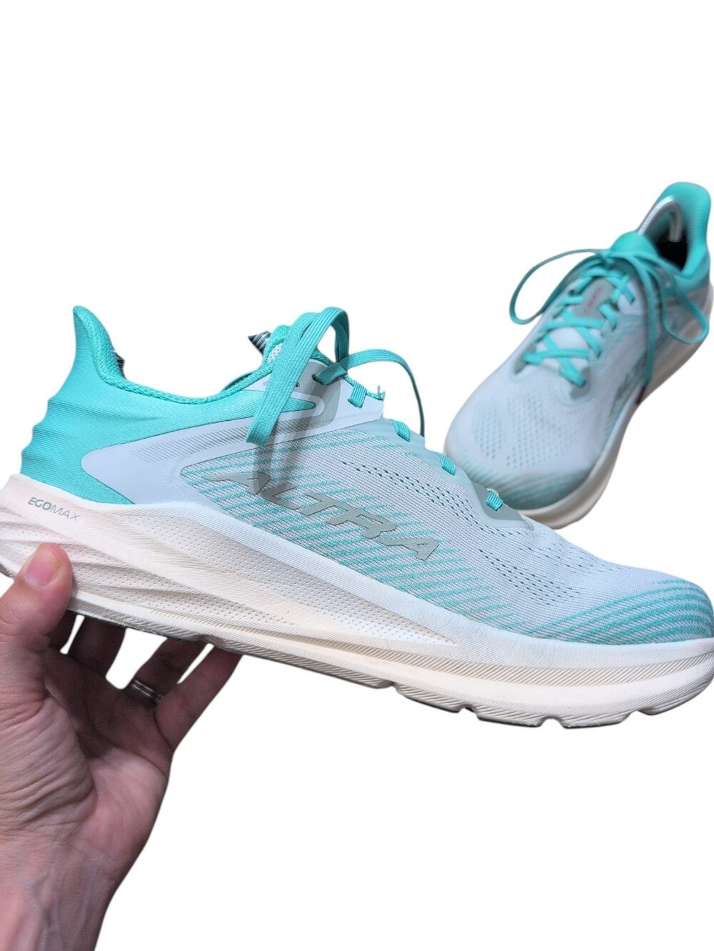 ALTRA Women’s Torin 8 Mint Color-way Zero Drop Sneakers Size 8.5 Wide